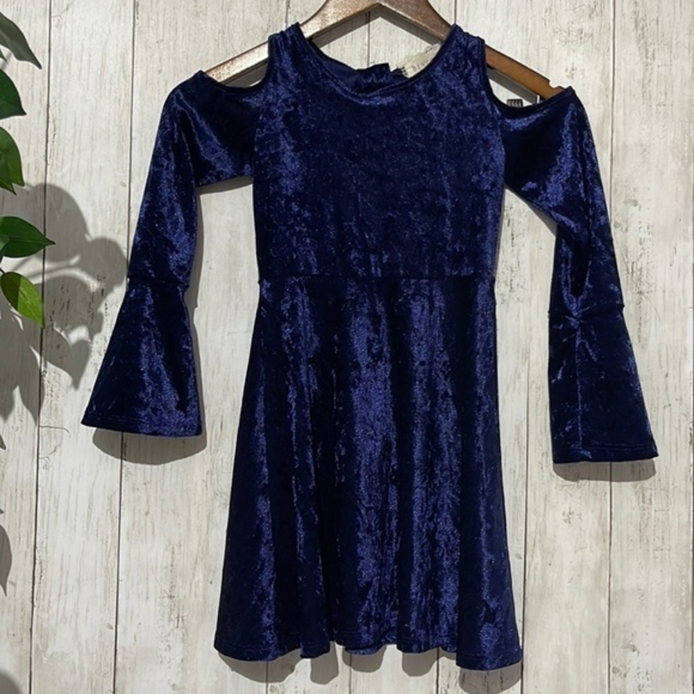 Btween, Love squared Bundle 2 girls dress‎ size 7 Blue Dress White Dress
